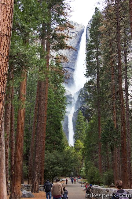 lower yosemite fall trail